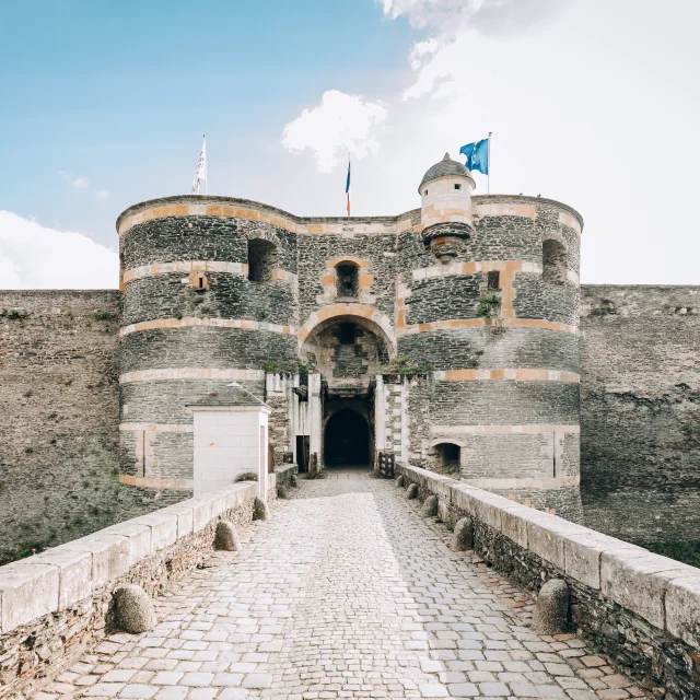 Entrée du Château d'Angers