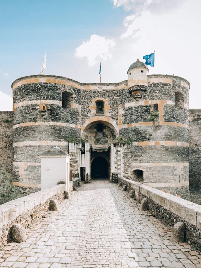 Entrée du Château d'Angers