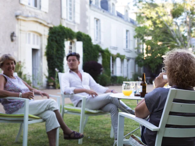 Le Logis Saint Aubin à Savennières