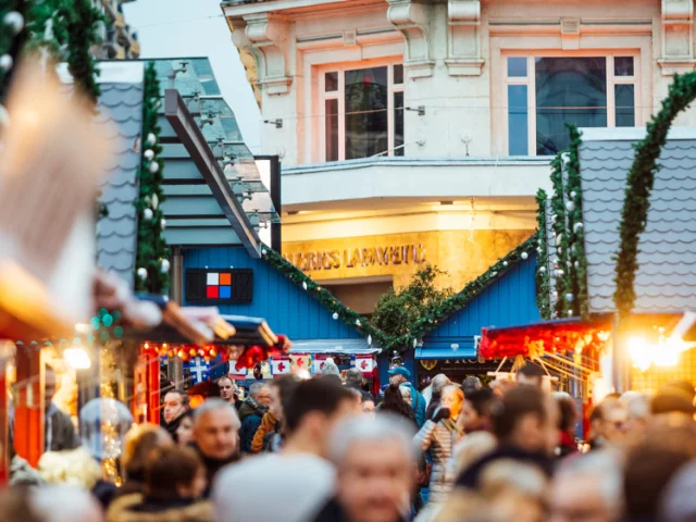 Marché de Noël, place du Ralliement