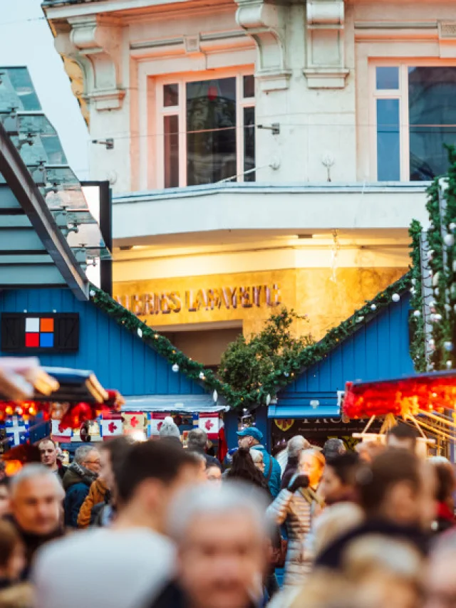 Marché de Noël, place du Ralliement