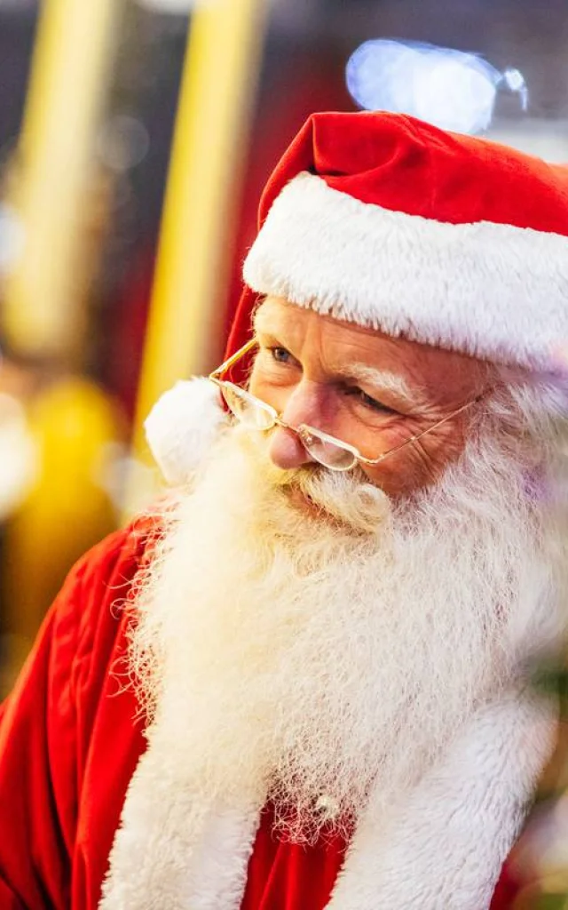 portrait du Père Noël à Angers