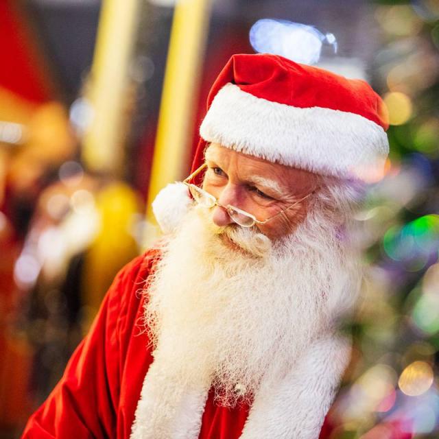 portrait du Père Noël à Angers