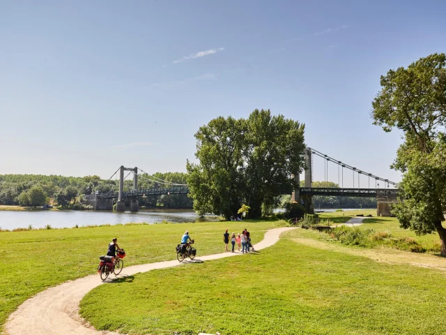 Cycling routes in and around Angers