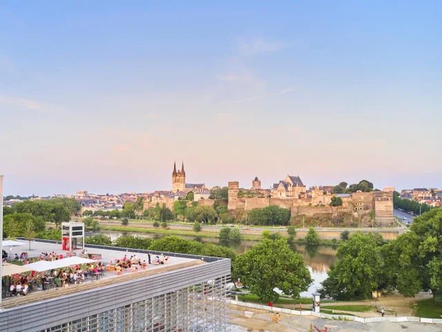 View from the roof of the Quai Theatre