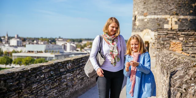 Les remparts du Château d'Angers