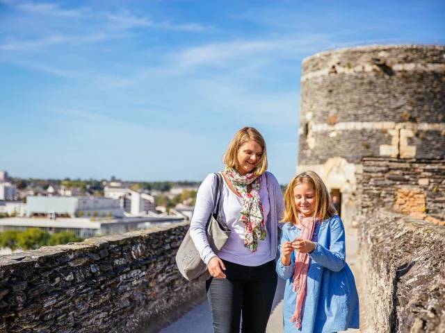 The ramparts of the Château d'Angers