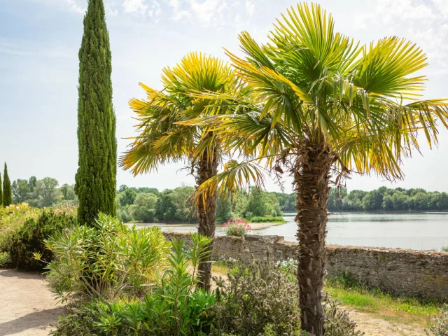 los jardines de Sainte-Gemmes-sur-Loire