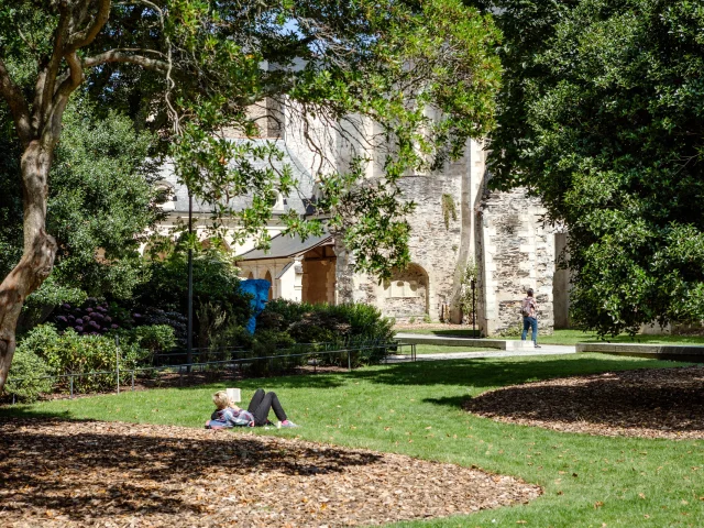 Jardin du musée des Beaux Arts