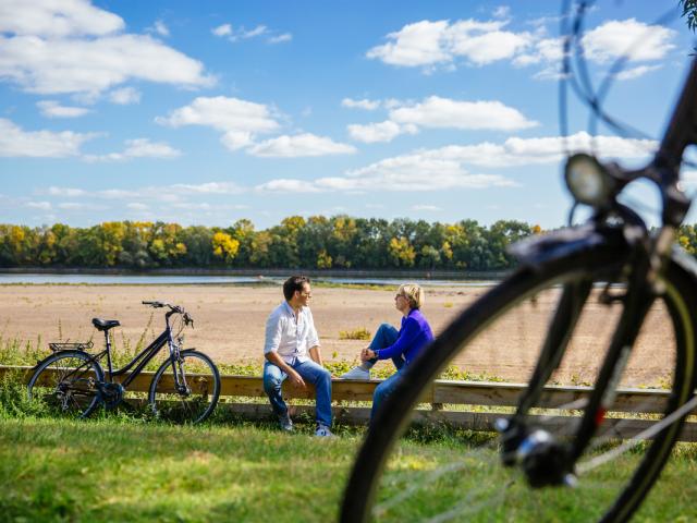 Paseo en bicicleta por Béhuard