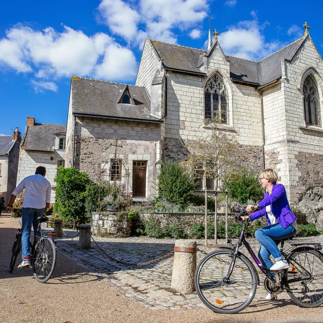 Béhuard à vélo, Eglise Notre-Dame