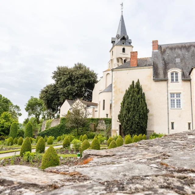 Jardin du presbytère de Sainte-Gemmes-sur-Loire