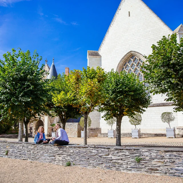 Inner courtyard of the Château d'Angers