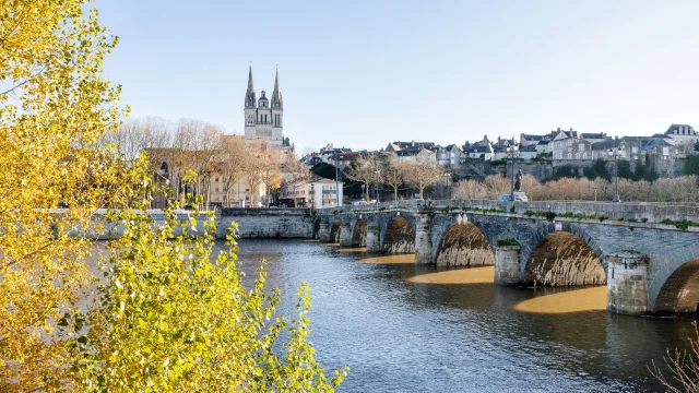 Ambiance hivernale à Angers