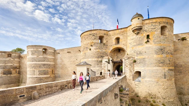 Entrée du Château d'Angers