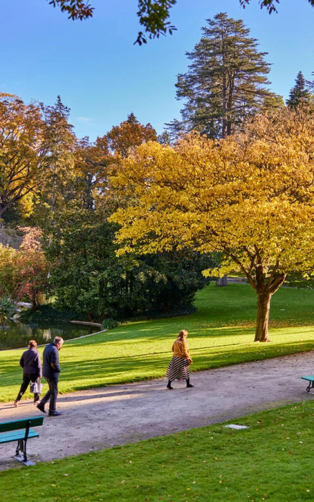 Balade au jardin des plantes à l'automne