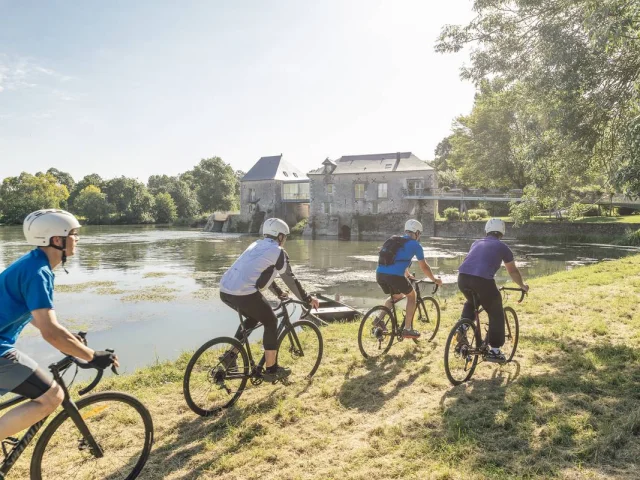 Visite guidée en groupe et en gravel