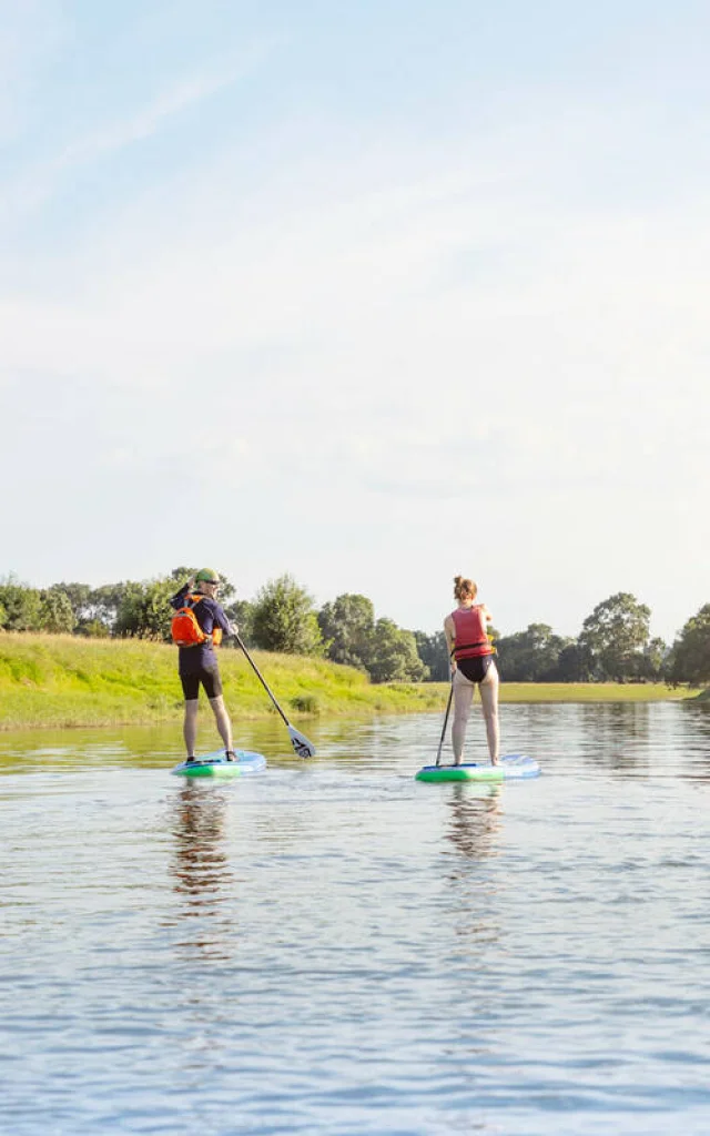 Stand up paddle en la Sarthe