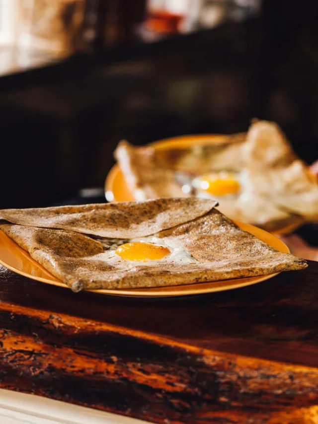 Galettes à la Crêperie Marie Mil'Goules