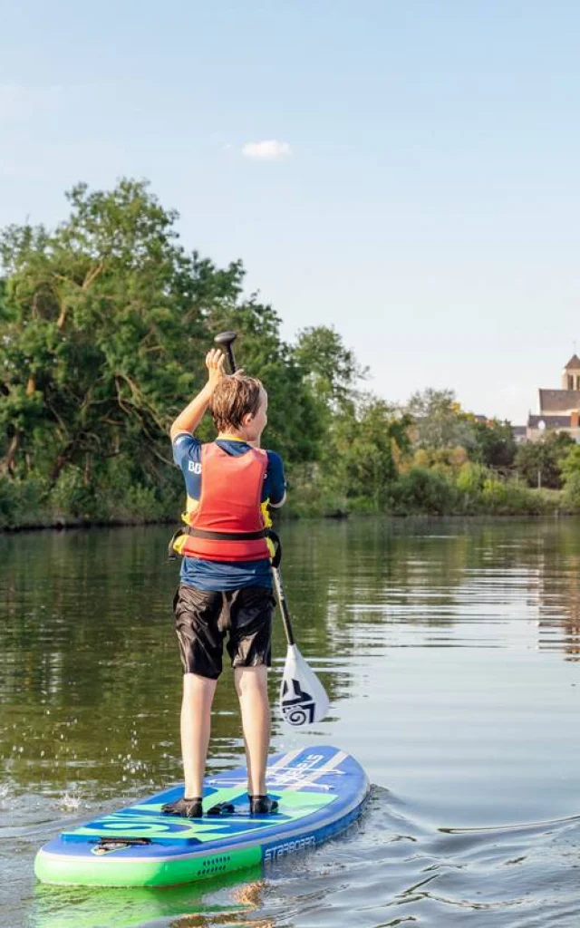 Stand up paddle en el río