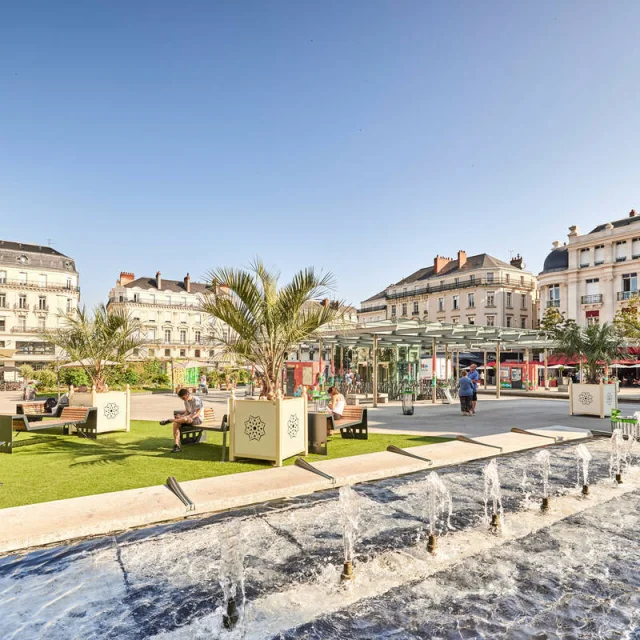 place du ralliement une soirée d'été