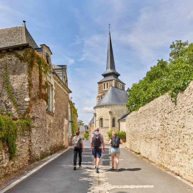 Balade dans les rues de Béhuard