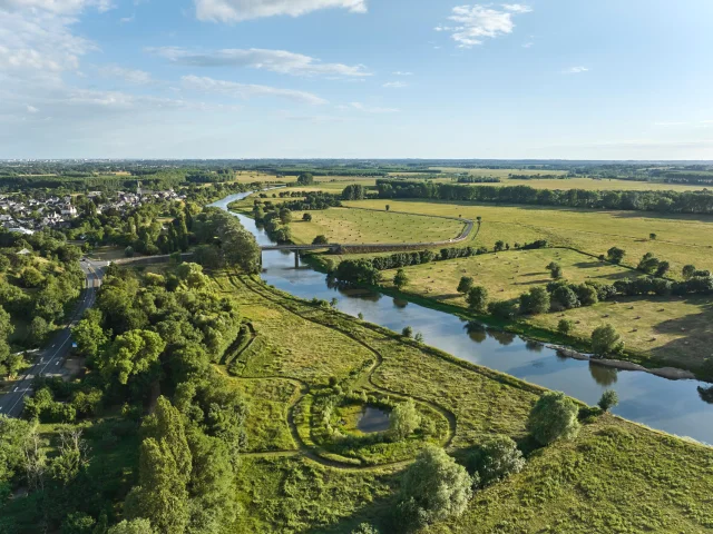 Briollay vue du ciel