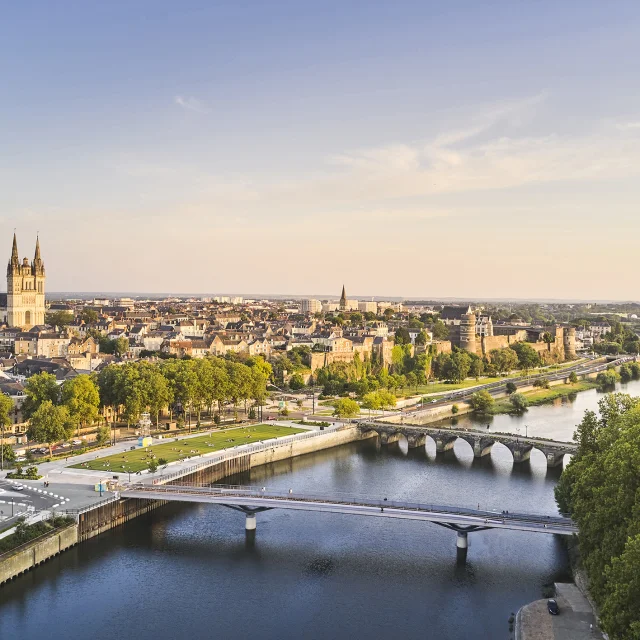 Angers Aerial View