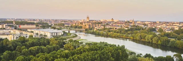 Angers Aerial View