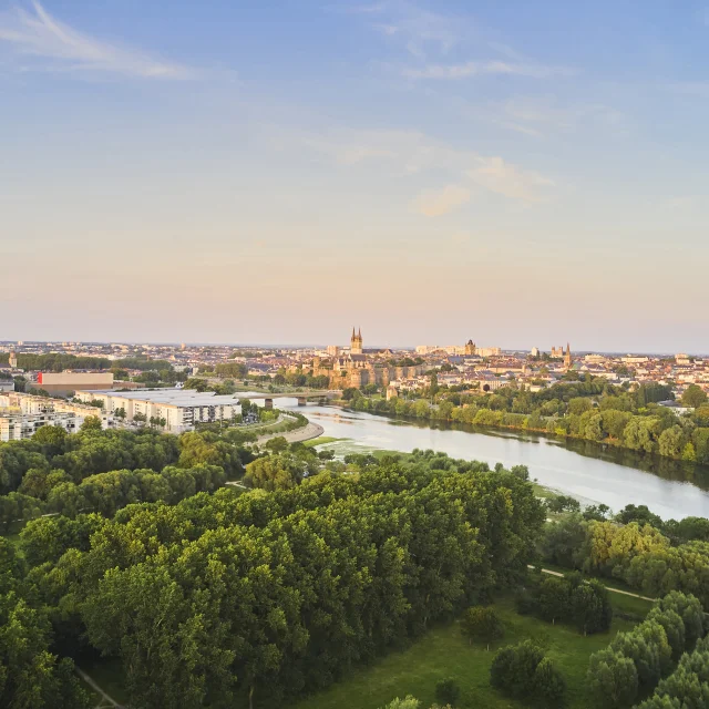 Angers Aerial View