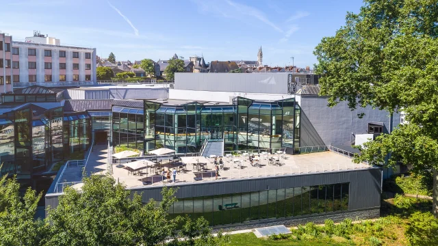 Terrasse centre des congrès d'angers