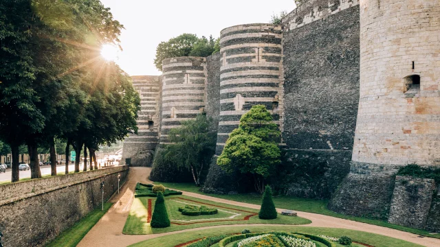 Les remparts du Château d'Angers