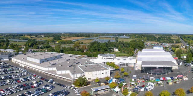 Vue Aerienne Panoramique Parc Des Expositions D Angers Copyright Destination Angers 9194