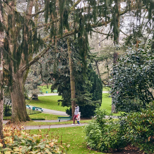 Jardin des Plantes en hiver