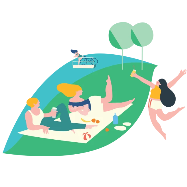 Picnic illustration