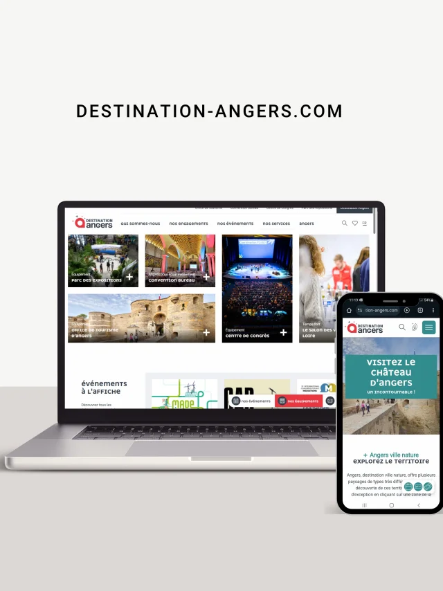 Nouveau site Destination Angers