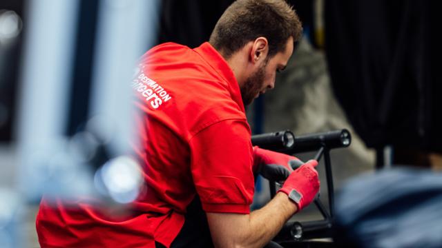 Equipe montage, événement Destination Angers