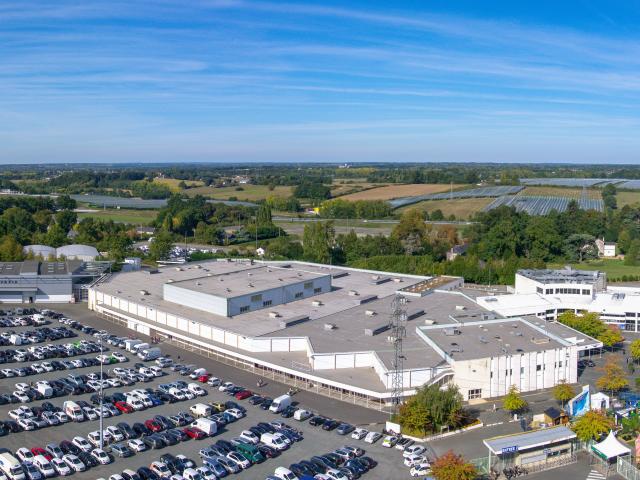 Vue aérienne Parc des expositions d'Angers