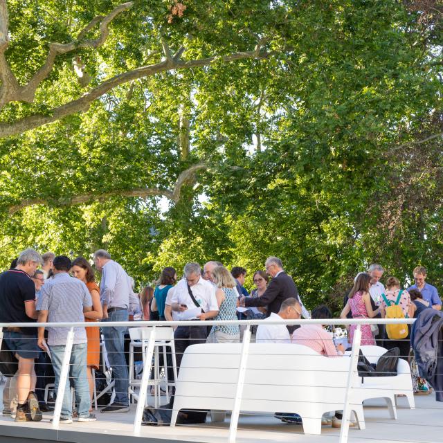 Soirée corporate - Terrasse du Centre de congrès