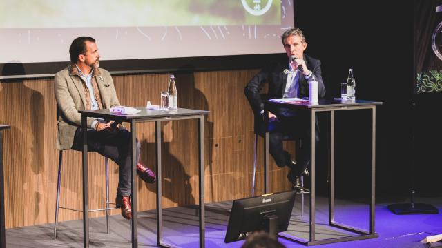 Thierry Gintrand et Pascal Martin sur scène