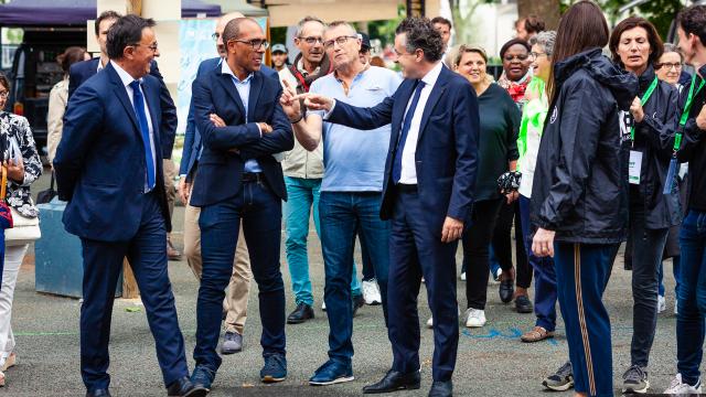 Inauguration du salon Nature is bike 2022