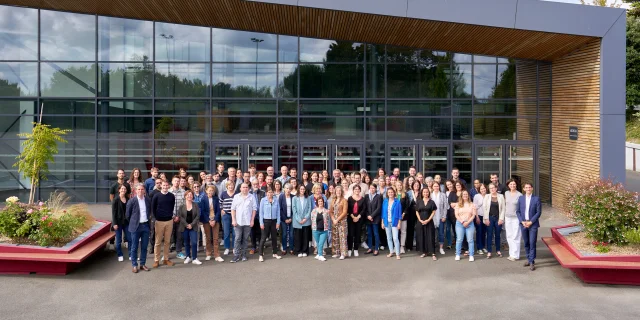 Photo de classe de l'équipe Destination Angers 2024