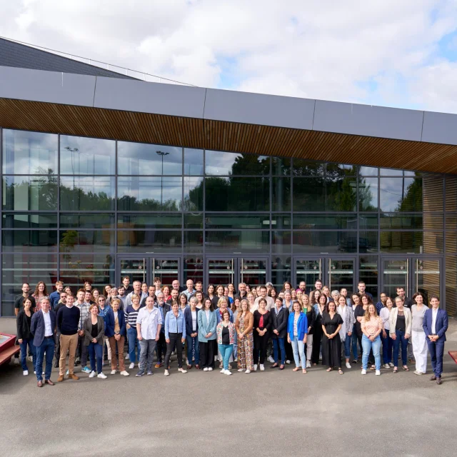 Photo de classe de l'équipe Destination Angers 2024